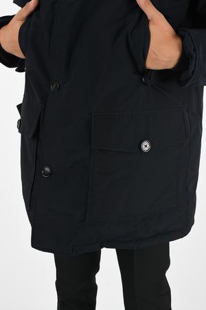 fur down jacket