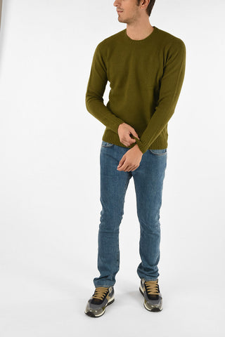 Slim fit crew-neck sweater