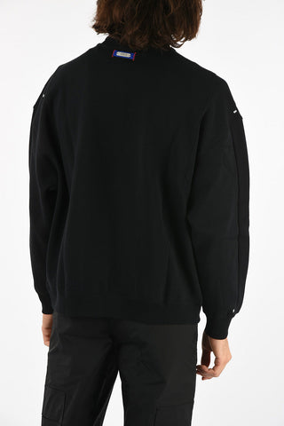 Turtle-neck sweatshirt