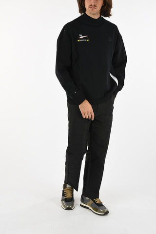 Turtle-neck sweatshirt