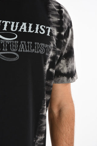 t-shirt con stampa girocollo