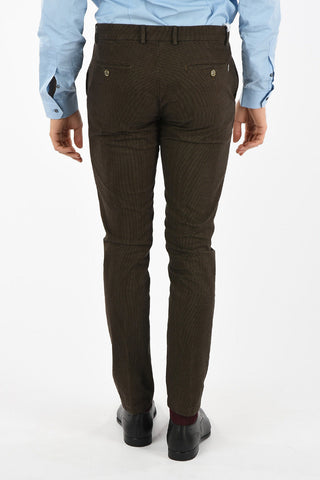 houndstooth chino pants