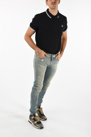 jeans distressed slim fit 15m