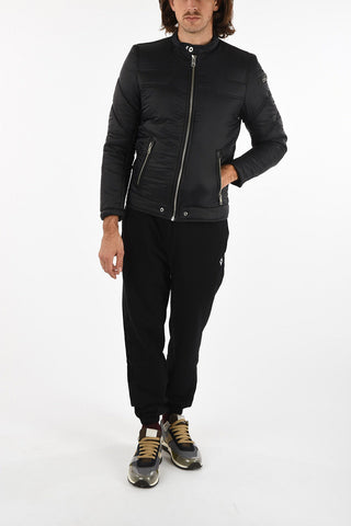 full zip slim fit blouson