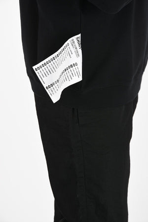 crew-neck maxi sweatshirt
