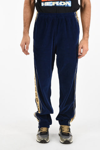 velvet jogger pants