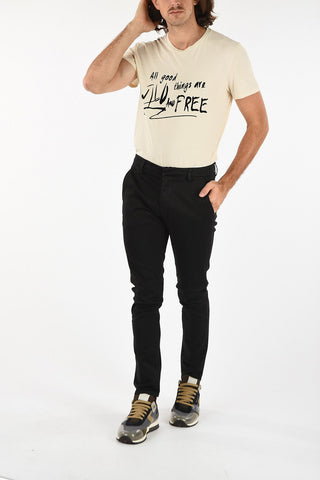 Pantalone chino gabardina