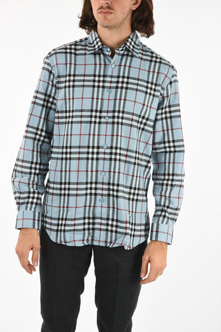 camicia a quadri gun club