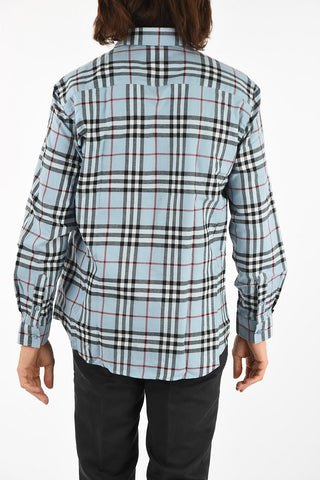 camicia a quadri gun club