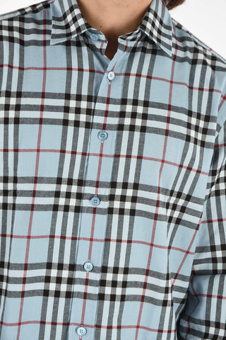 camicia a quadri gun club