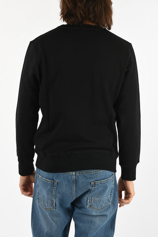 embroidered crew-neck sweatshirt