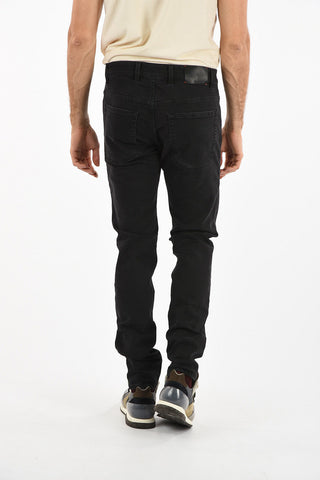15cm denim stretch distressed jeans