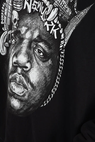 printed crew-neck sweatshirt