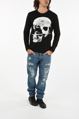 Skull printed t-shirt