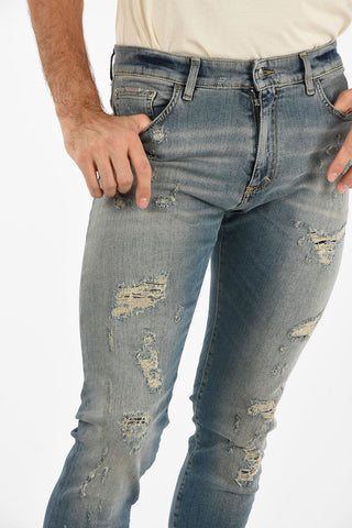 distressed jeans slim fit 15cm