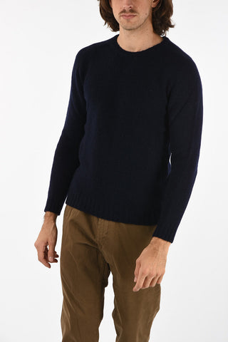 maglia girocollo in lana