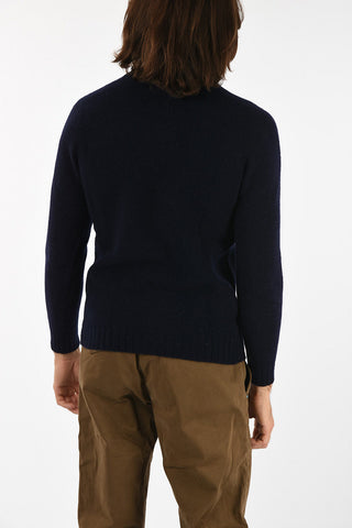 maglia girocollo in lana