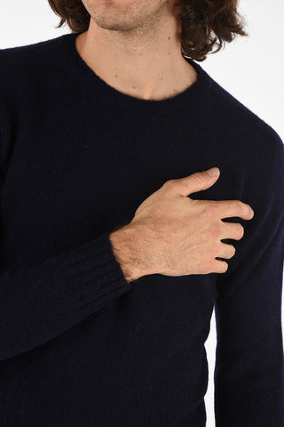 maglia girocollo in lana