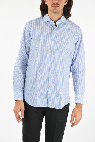 camicia a righe awning