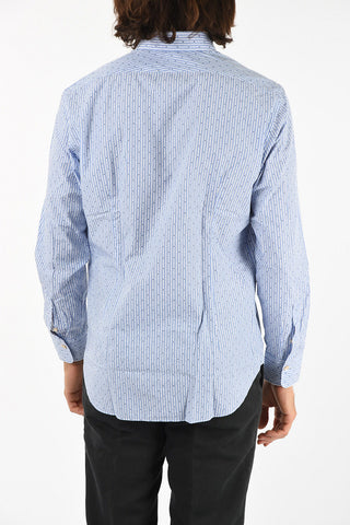 camicia a righe awning