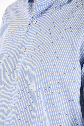 camicia a righe awning