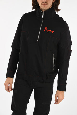 waist length full zip fleece jacket