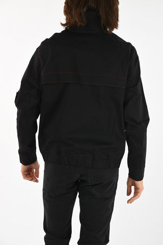 waist length full zip fleece jacket