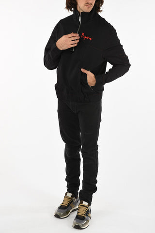 waist length full zip fleece jacket
