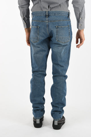ripped Low-rise waist jeans
