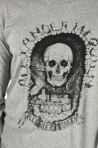Skull printed t-shirt