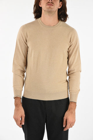 maglia girocollo in cashmere