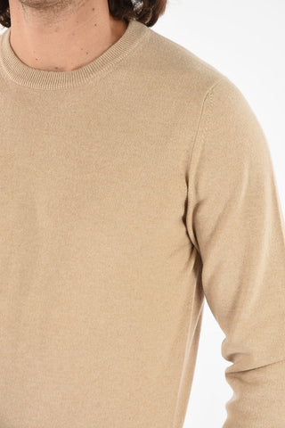 maglia girocollo in cashmere
