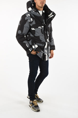 Camouflage MM009 SAFARI PRINT Down Jacket