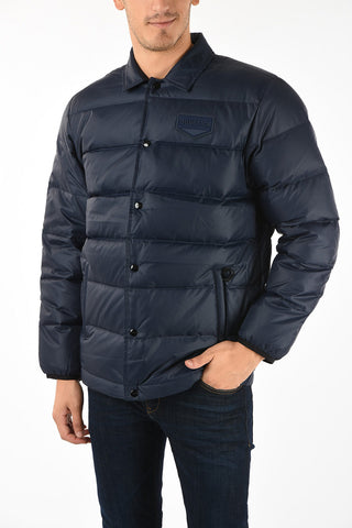 Snap Button Waist Length MS034 COREA Down Jacket