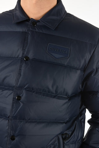 Snap Button Waist Length MS034 COREA Down Jacket