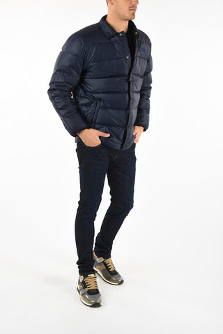 Snap Button Waist Length MS034 COREA Down Jacket