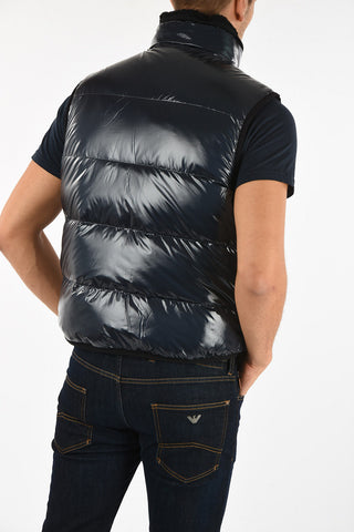 Faux Leather Reversible ALGORAB Down Jacket