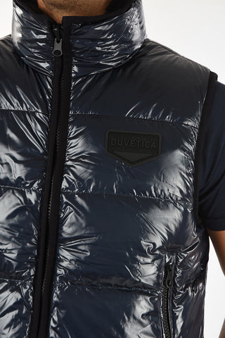 Faux Leather Reversible ALGORAB Down Jacket
