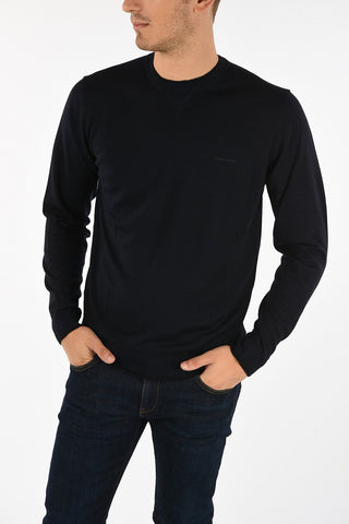 ARMANI JEANS Wool Crew-Neck Sweater