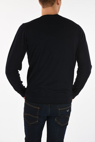 ARMANI JEANS Wool Crew-Neck Sweater