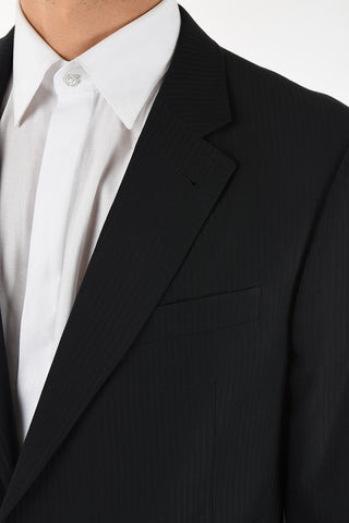 COLLEZIONI pinstriped super 150's 2-button suit