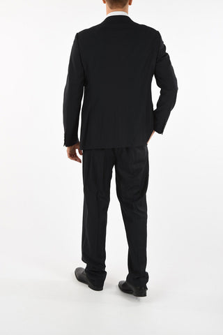 COLLEZIONI pinstriped super 150's 2-button suit