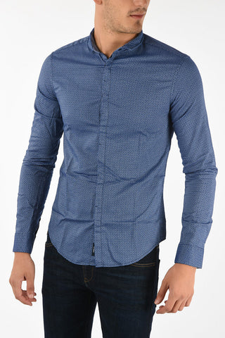 ARMANI JEANS Print Pin Point Shirt