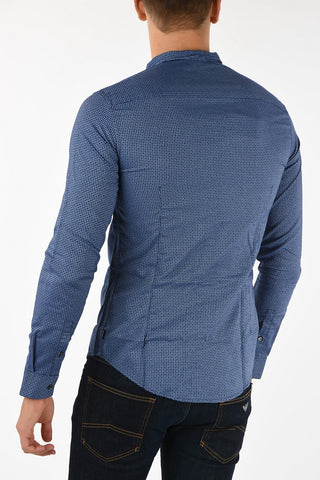 ARMANI JEANS Print Pin Point Shirt