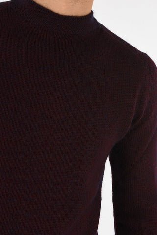 GIORGIO ARMANI Cable Knit Turtle-Neck Sweater