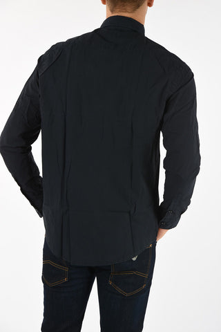 ARMANI JEANS Spread Collar Custom Fit Shirt