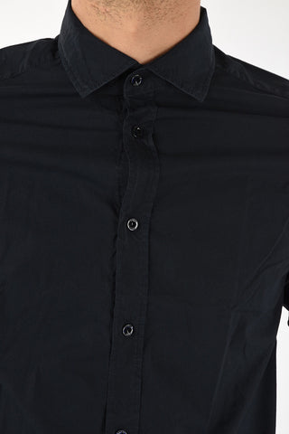 ARMANI JEANS Spread Collar Custom Fit Shirt