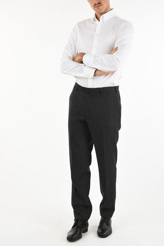 COLLEZIONI Plaid Chino Pants