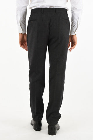 COLLEZIONI Plaid Chino Pants