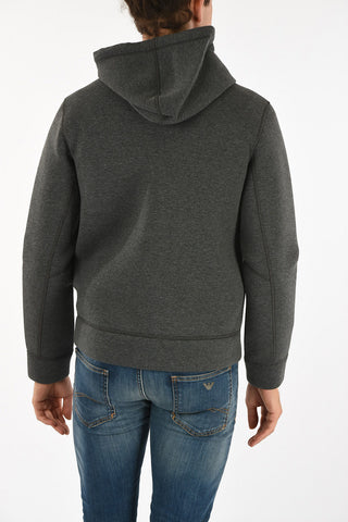 ARMANI JEANS Hooded Slim Fit Sweatshirt 